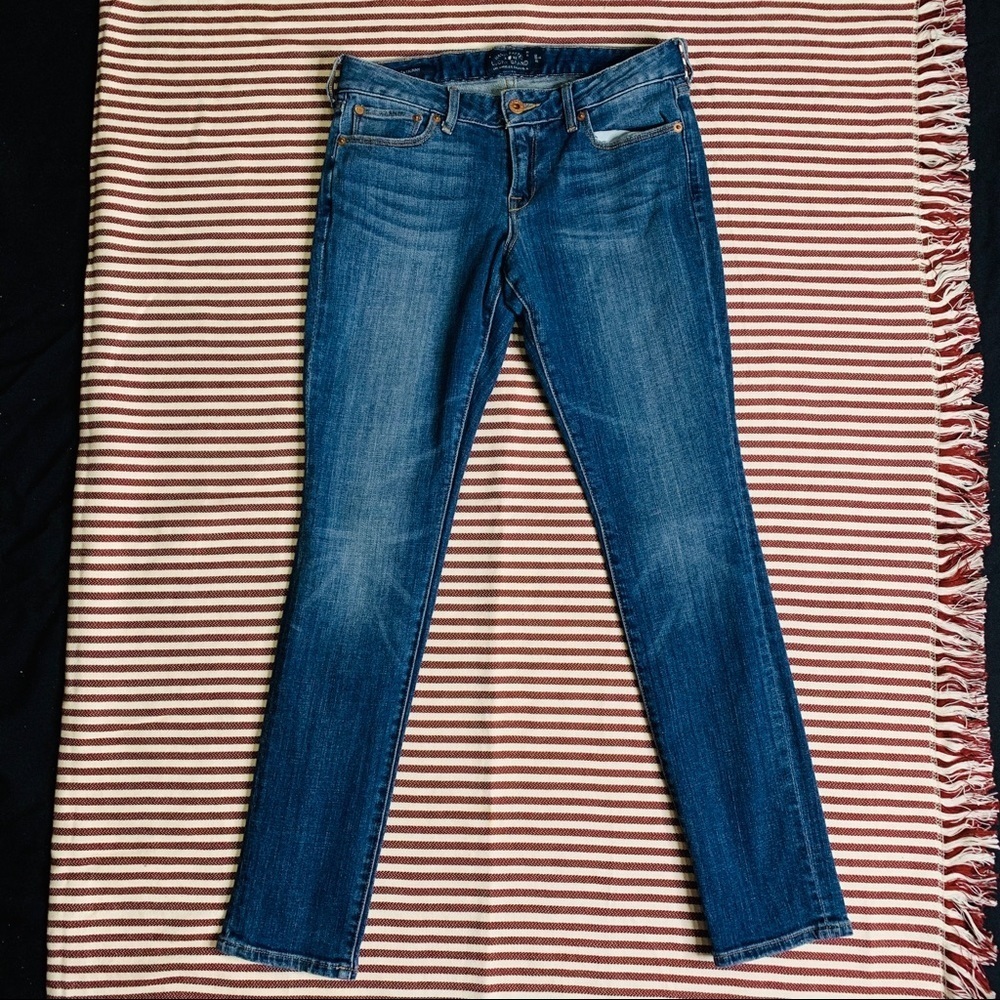 Lucky Brand Lolita Women Handcrafted Skinny Blue Denim Casual‎ Jeans Size 2/26